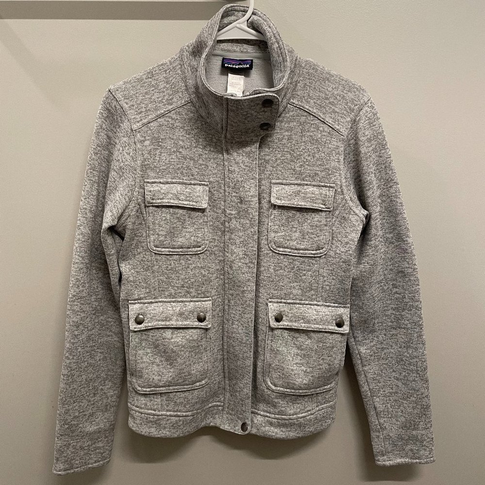 Patagonia Women's Tailored Grey Gorpcore Utility Better Jacket